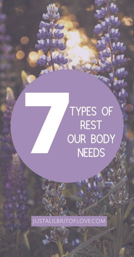 7 types of rest