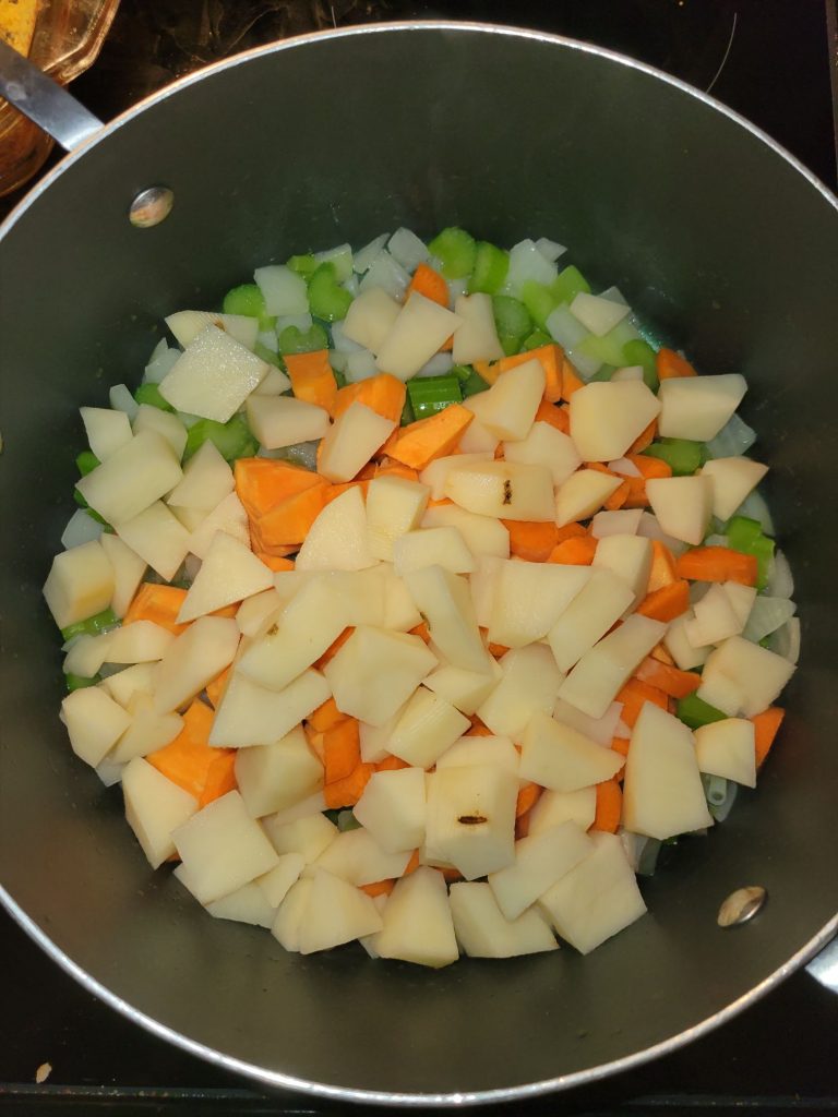 homemade vegetable soup