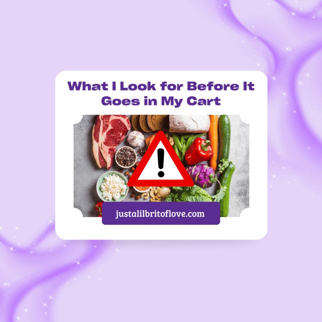 ingredients to avoid